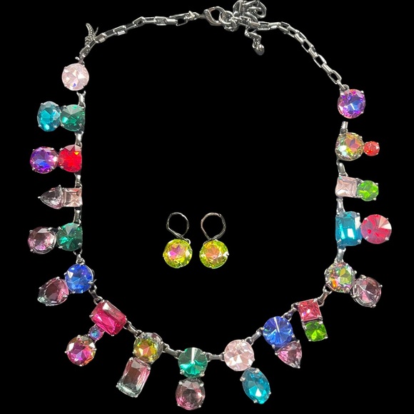 LOGO by Lori Goldstein Jewelry - LOGO Links by Lori Goldstein Color Crush Necklace & Earring Set